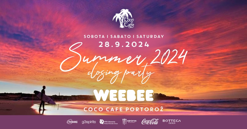 Summer 2024 Closing Party w. WeeBee