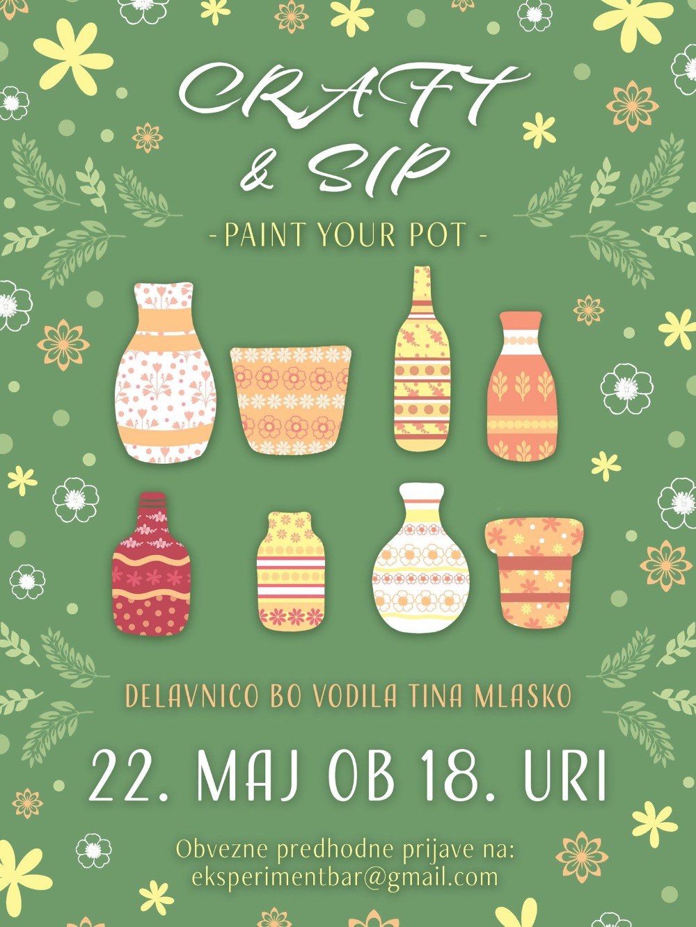 Craft & Sip - Spring edition