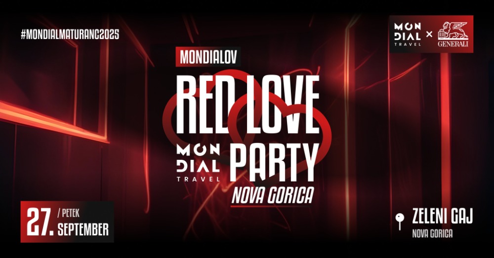 Mondialov Red Love Party Zeleni Gaj