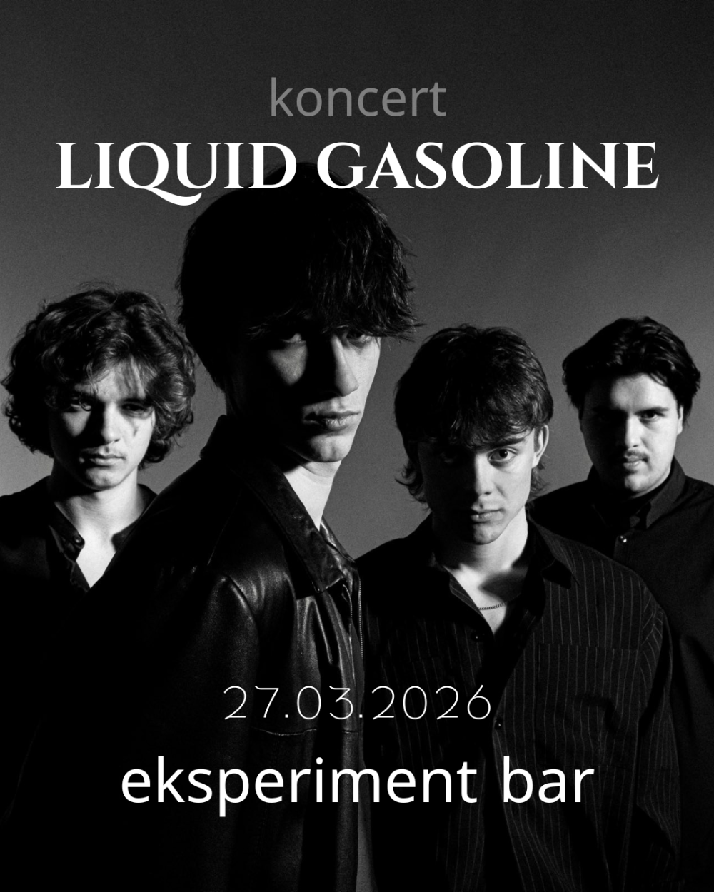 Koncert: LIQUID GASOLINE | 27.03.2026