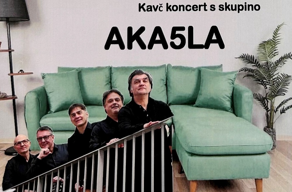 Kavč koncert s skupino AKA5LA