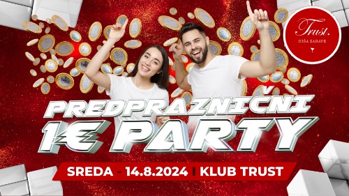 Predpraznični 1 € Party