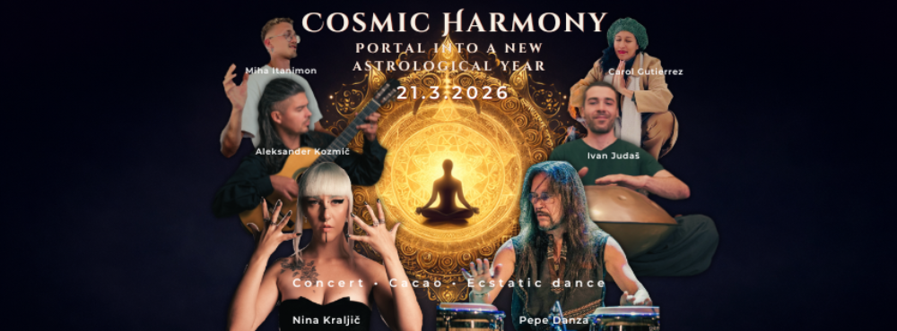 Cosmic Harmony - Ecstatic Dance, Cacao, Live music