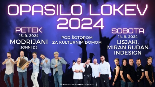 Opasilo Lokev 2024 ~ Modrijani ~ / ~ Johny DJ ~ / ~ Lisjaki ~ / ~ Miran Rudan inDesign ~