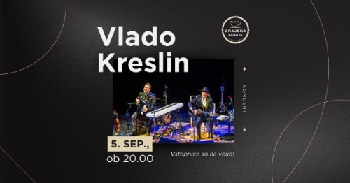 Vlado Kreslin in Iztok Cergol v Škofji Loki!