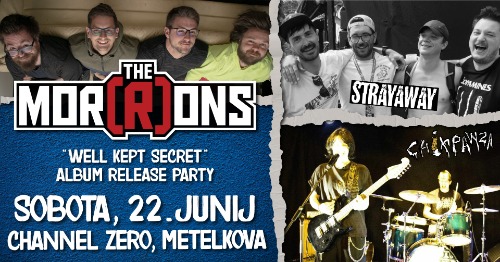 The Mor(r)ons Album Release Party + Strayaway & Chikpawza