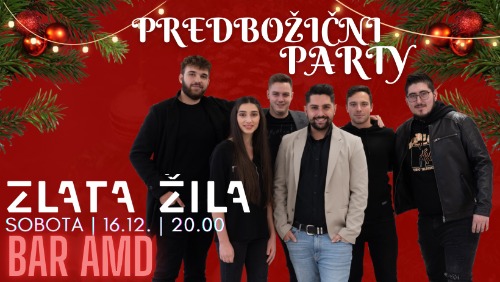 Predbožični Party | Zlata Žila