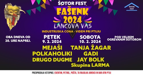 Šotor Fest 🤡 Fašenk 2024