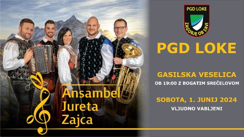 Gasilska veselica PGD Loke