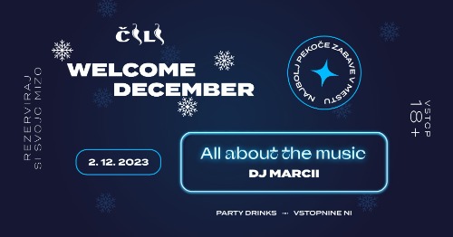 Welcome December w/ DJ Marcii