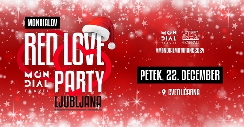 Mondialov Božični Red Love Party