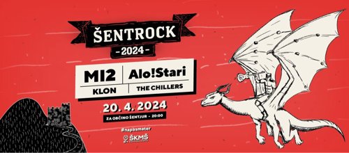 ŠentRock 2024 | Mi2, Alo!Stari, Klon, The Chillers