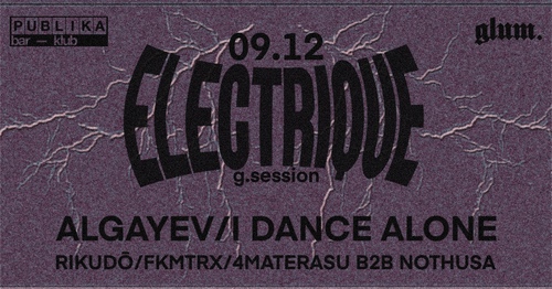 Glum pres. ELECTRIQUE