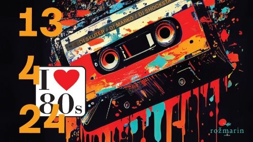 I Love 80's Party