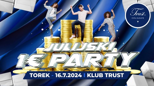 Julijski 1€ Party