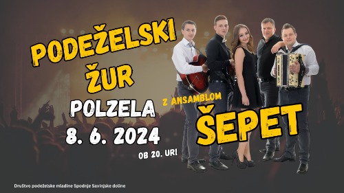 Podeželski žur z ansamblom ŠEPET