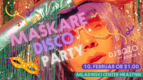 Maškare Disco Party