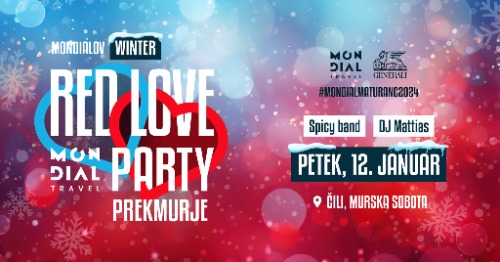 Winter Red Love Party