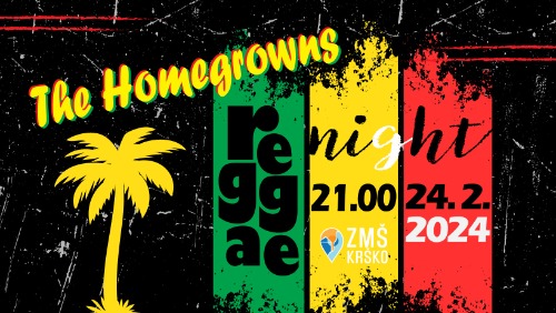 Reggae Night | The Homegrowns